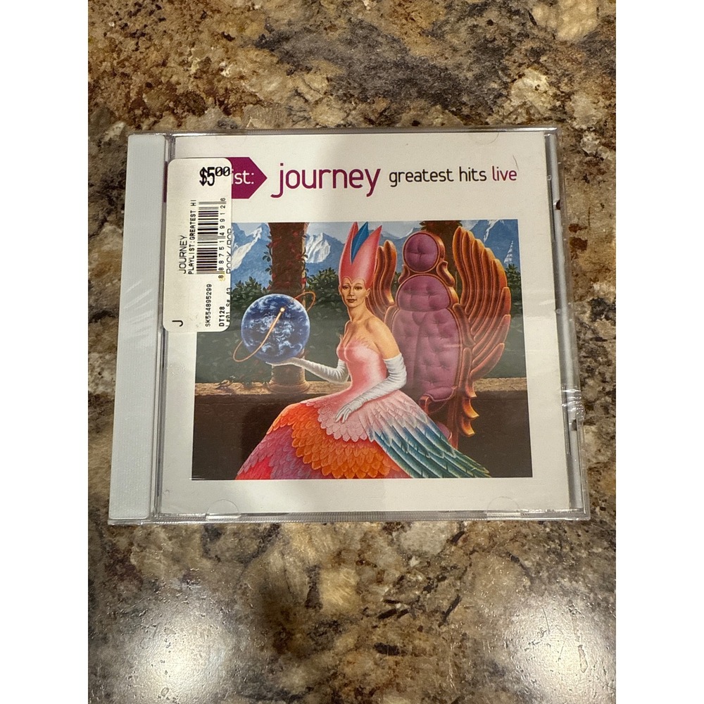Journey Greatest Hits Live CD Album 2014 Columbia Records Sealed new